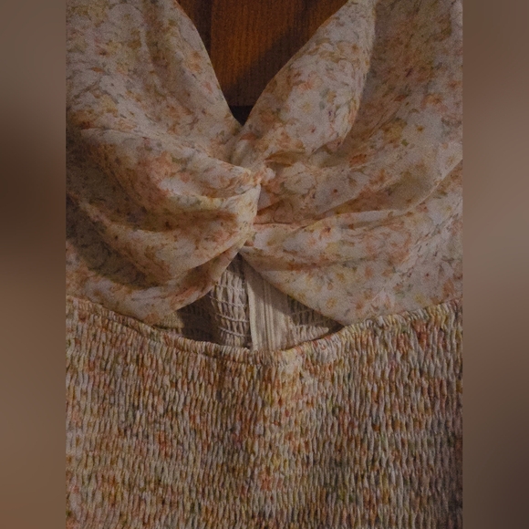 Mable Floral Cutout Spaghetti Strap Mini Dress - Picture 15 of 16